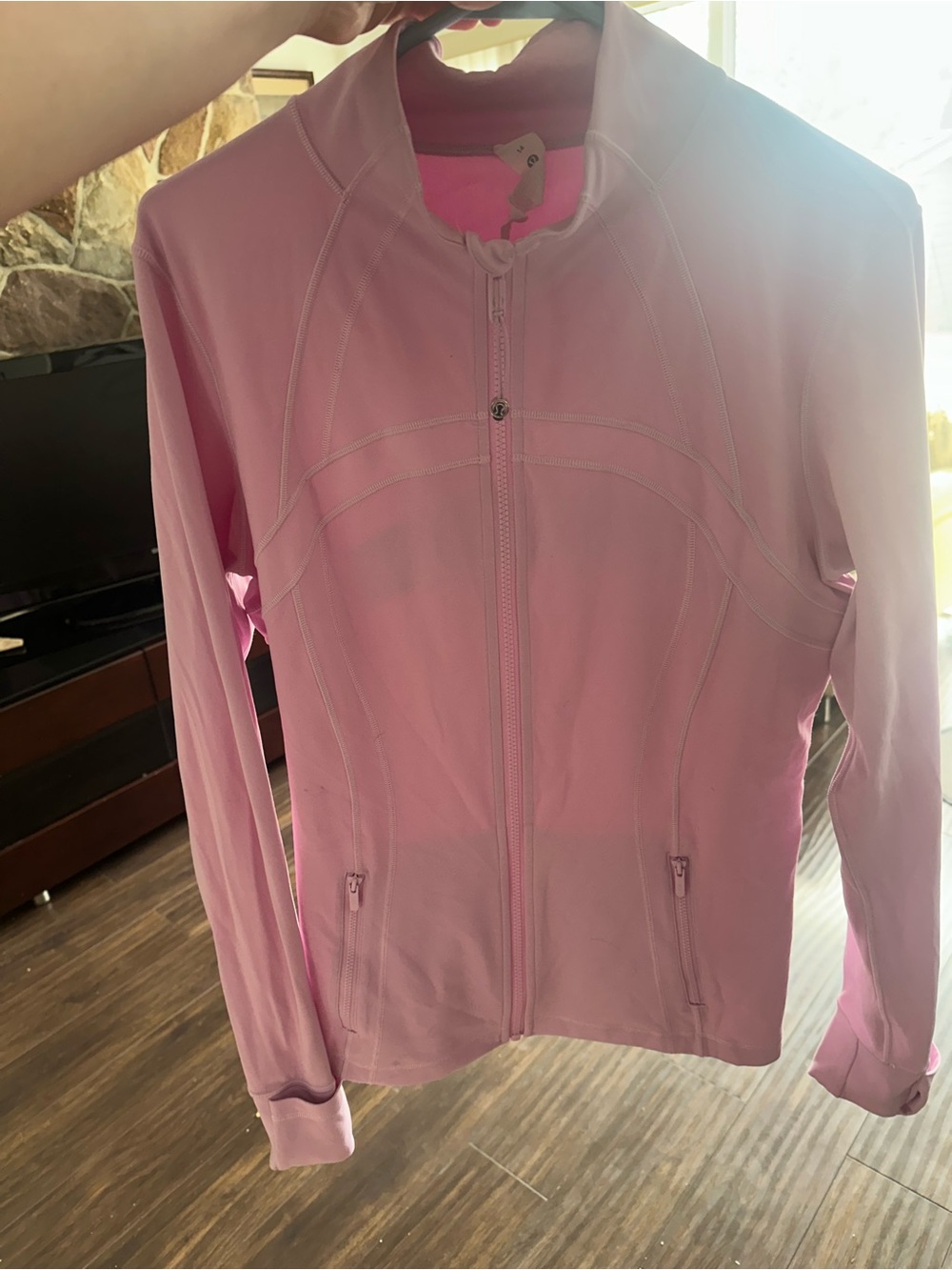 lululemon athletica Light Pink Full-Zip Utility Jacket